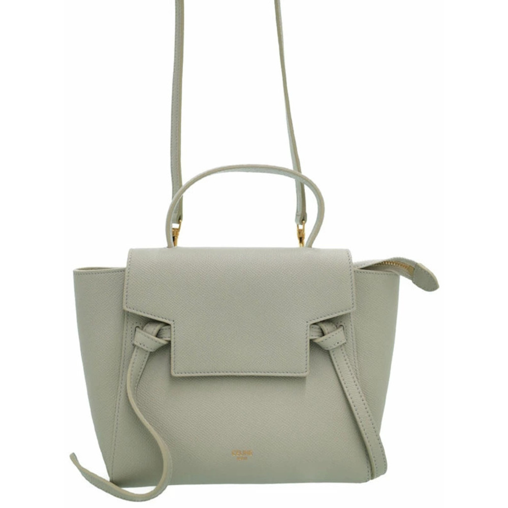 Celine Belt Bag 2way Crossbody Grained Calfskin Leather